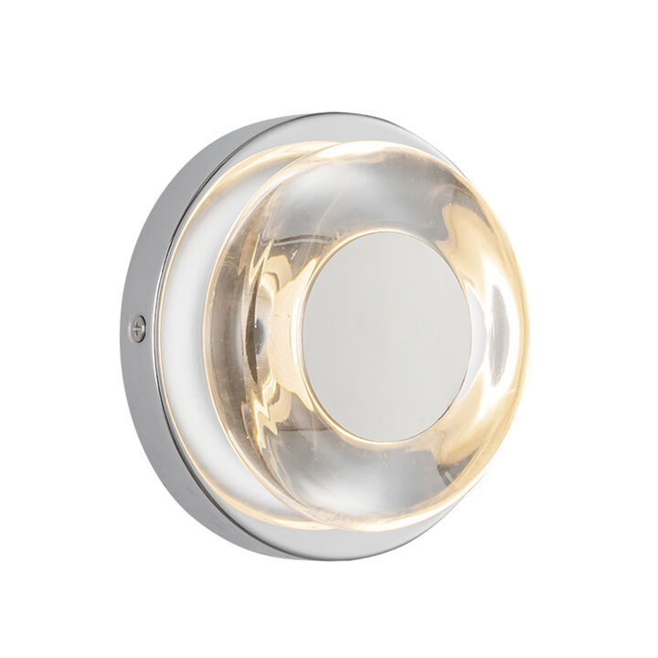 Stephord 4-in Dimmable LED Wall Sconce
