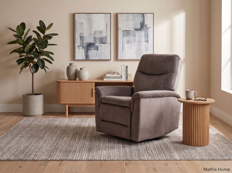Vigo Swivel Glider Recliner image number 1