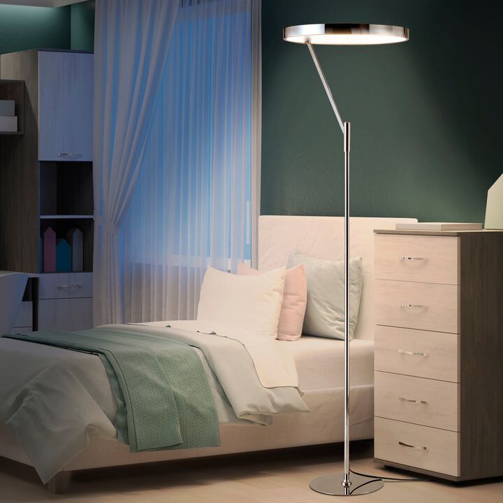 Owen Integrated LED Metal Floor Lamp