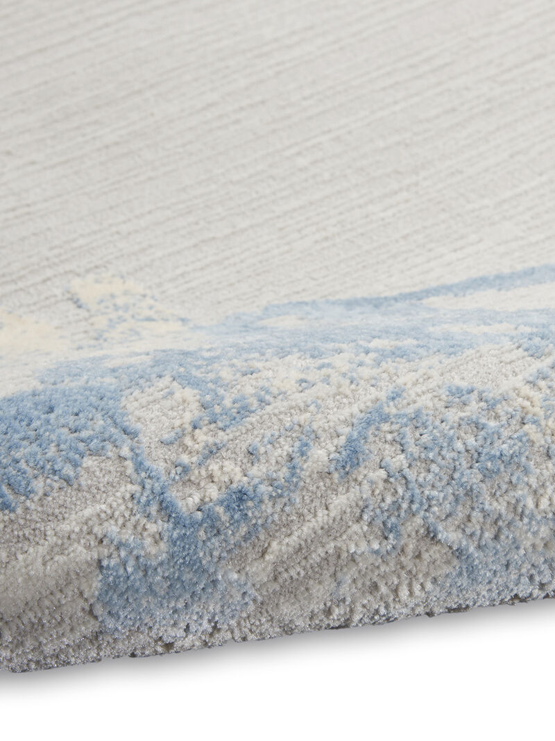 CK005 Enchanting ECH01 Gray/Sky 2'3" x 7'3" Rug image number 3