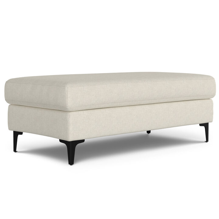 Simpli Home Ava Mid Century Ottoman Bench