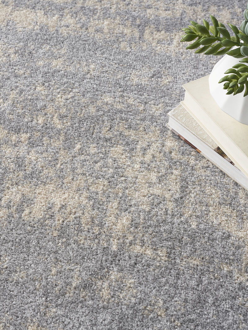 Nourison Essentials NRE03 Gray/Beige 10' x 14' Rug