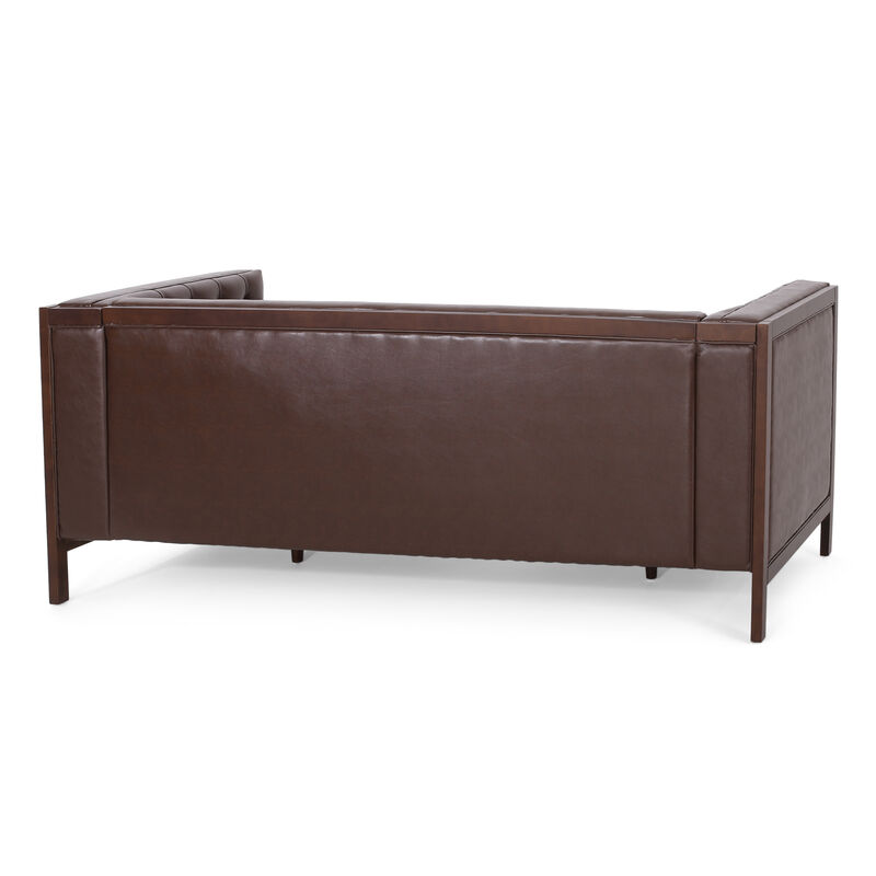 Bilkpa 3 seater PU sofa image number 6