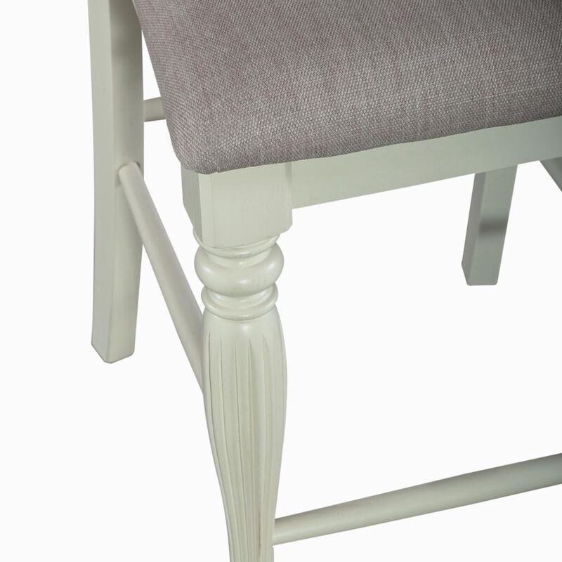 Liberty Furniture Cumberland Creek Slat Back Counter Chair (RTA)-Set of 2 in Nutmeg image number 5