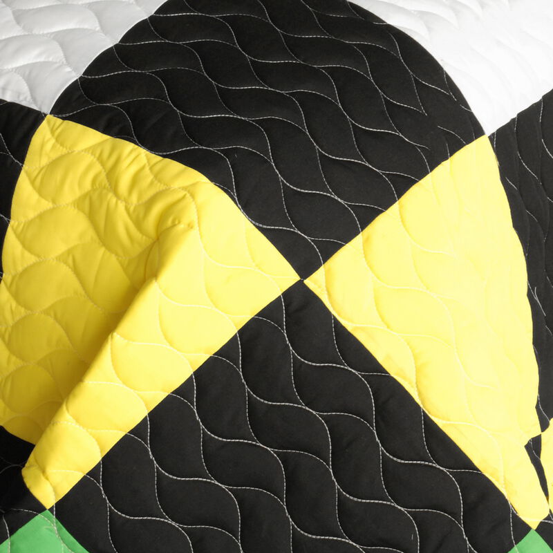 Vermicelli Quilted Patchwork Bedding Set Queen Size Forever Decorative Design image number 2