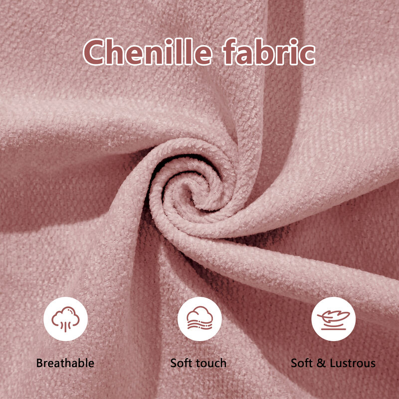 Rucis Chenille U‑Shape Modular Sectional Sofa image number 7