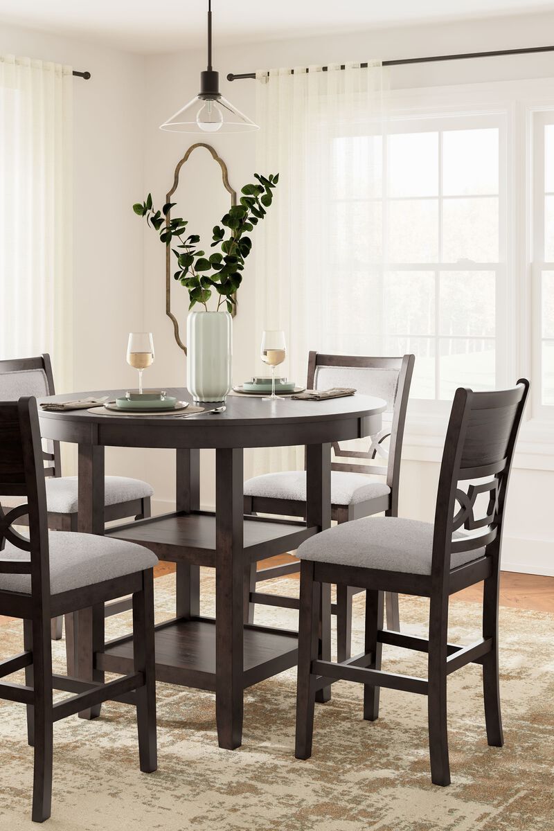 Langwest Counter Height 5-Piece Dining Set