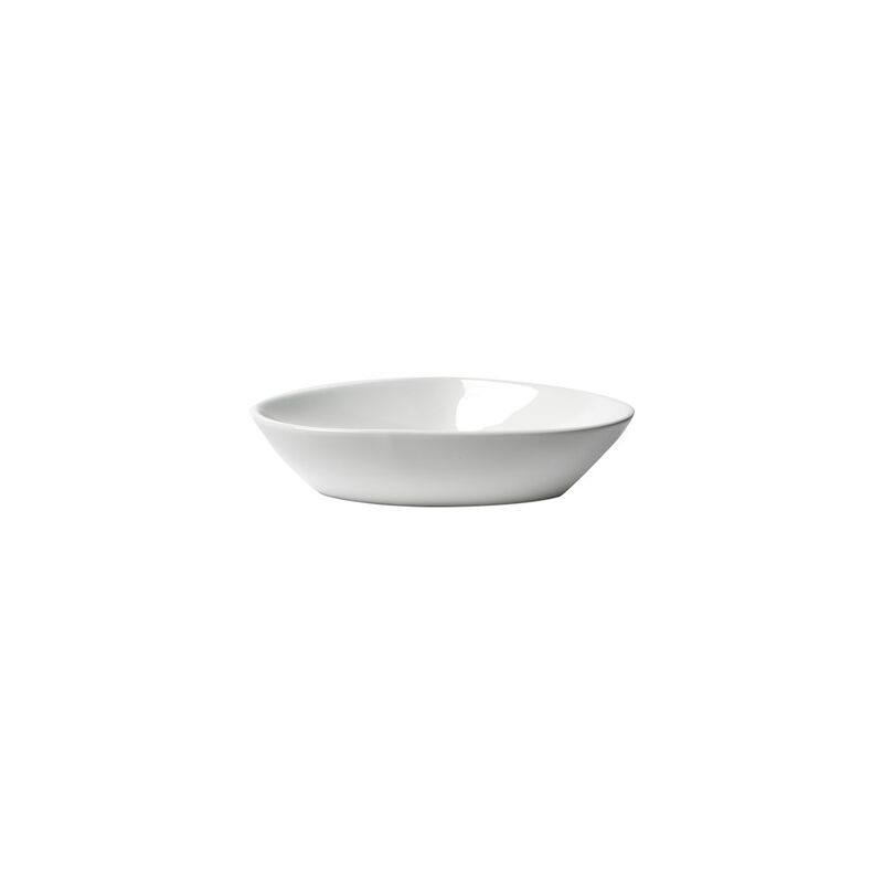 ALFI brand White 23 Fancy Above Mount Ceramic Sink