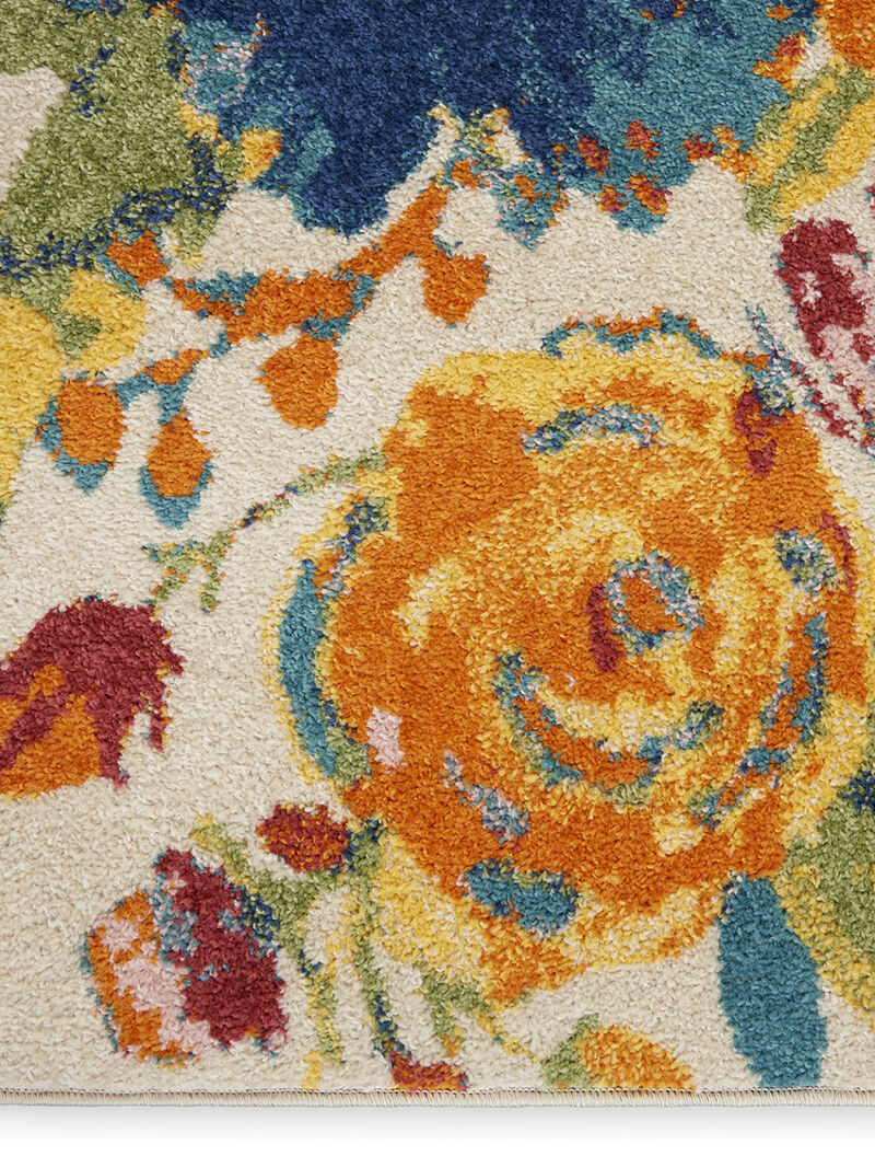 Allur ALR07 Ivory/Multicolor 2' x 3' Rug