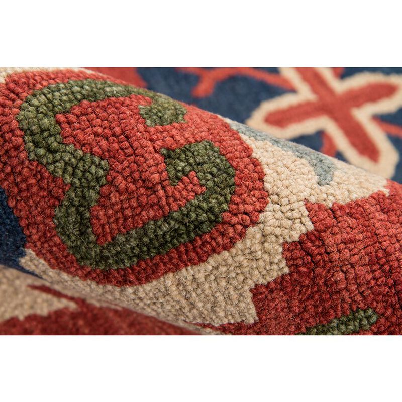 Momeni Traditional Rectangle Area Rug, Red, 3'6 X 5'6