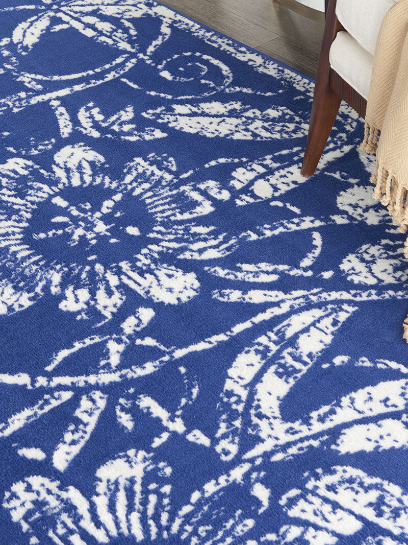 Whimsicle WHS05 Navy 7' x 10' Rug image number 10