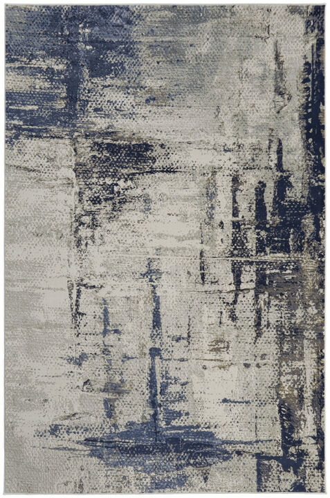 HomeRoots Abstract Area Rug