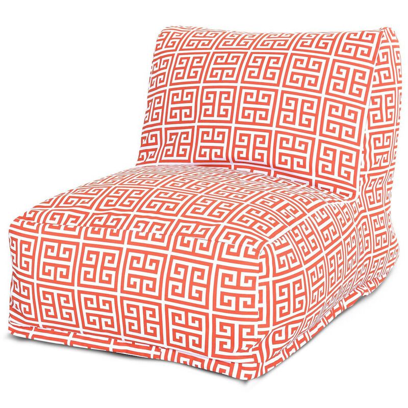 Majestic Home Goods Chair Lounger Towers Orange