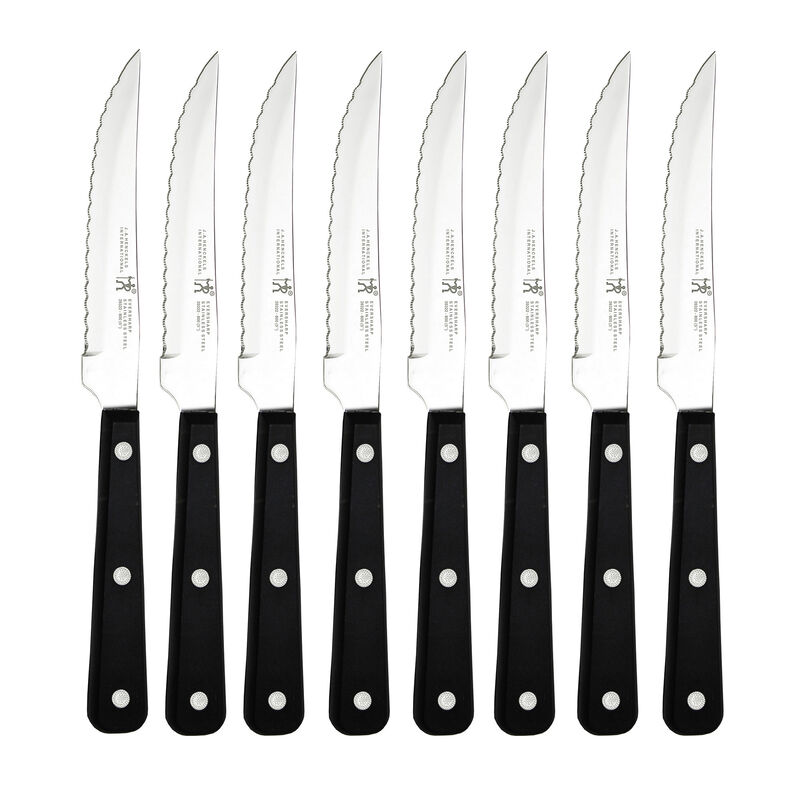 HENCKELS Razor-Sharp Steak Knife Set of 8, German Engineered
