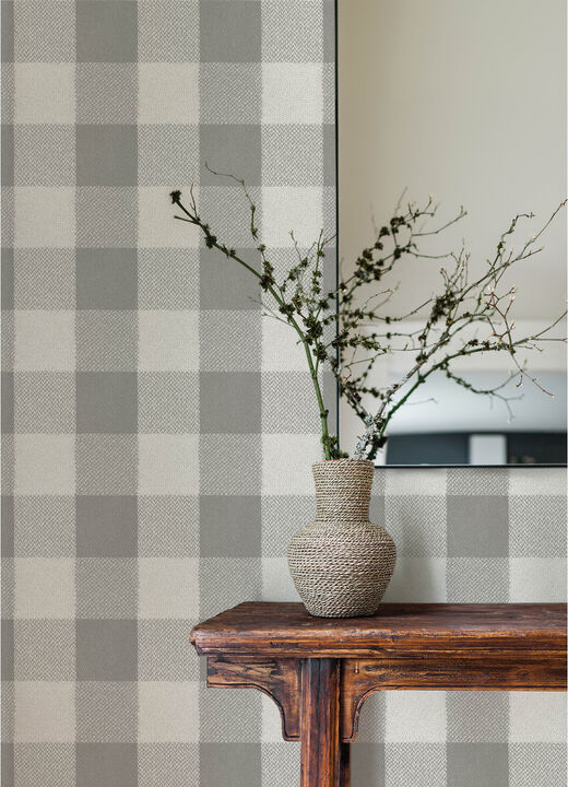 Lumberjack Grey Wallpaper