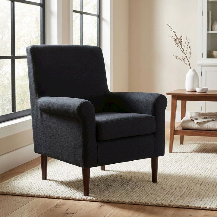 Essential Pieces Ellis Rolled Arm Lounge Chair