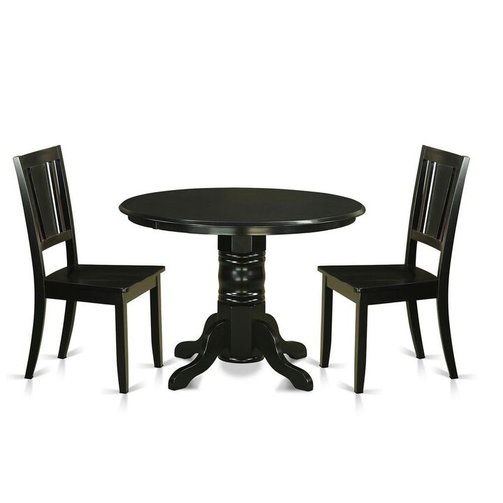 3 PC dinette set for 2-Kitchen Table and 2 Dining Chairs