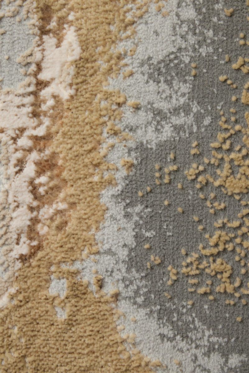 Aura 3737F Gold/Gray 9'2" x 12' Rug image number 7