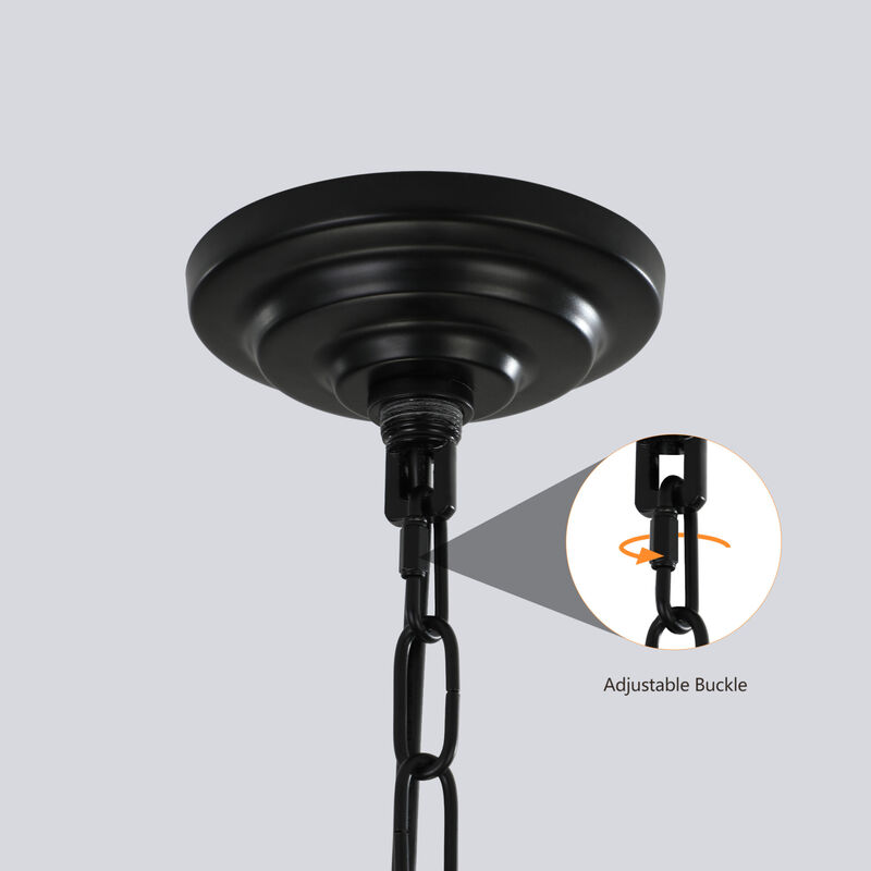 ELEMENT ACE Modern Geometric Pendant Chandelier with Adjustable Height for Multi-Room Lighting image number 8