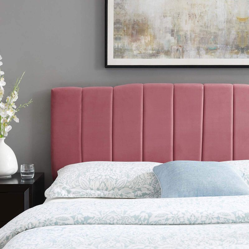 Modway - Camilla Channel Tufted King/California King Performance Velvet Headboard image number 7