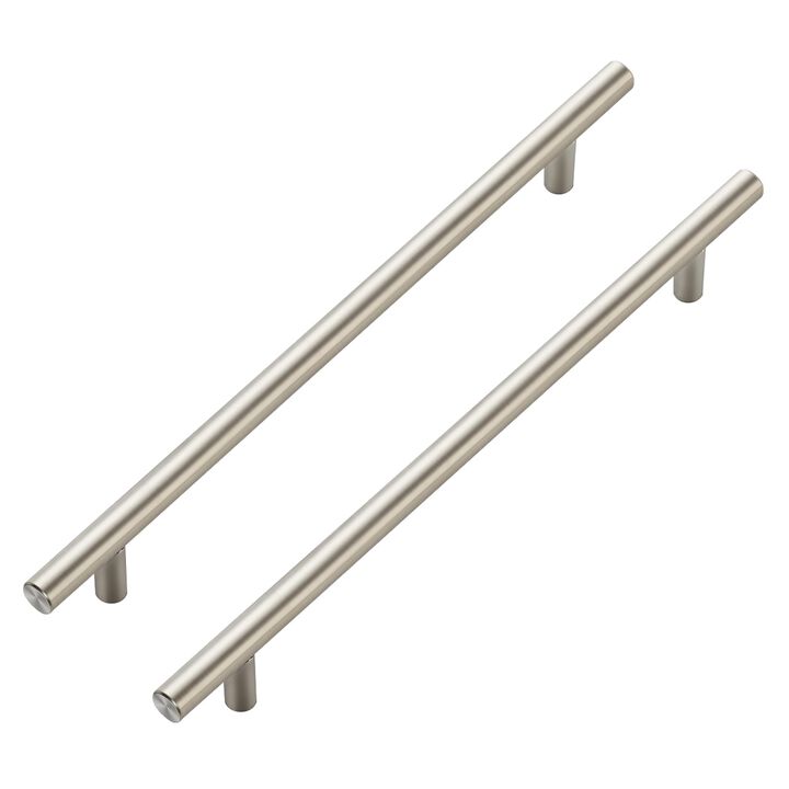 JOY DECOR 60 Pack Cabinet Handles, Brushed Nickel Cabinet Pulls, 8-3/4 in Hole Center Kitchen Cabinet Handles, Stainless Steel T