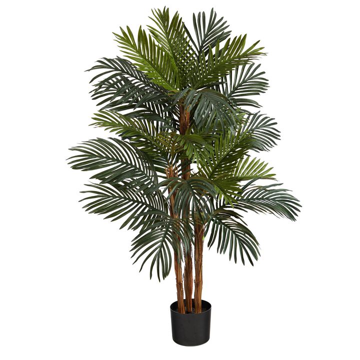 Nearly Natural 4-ft Robellini Palm Artificial Tree