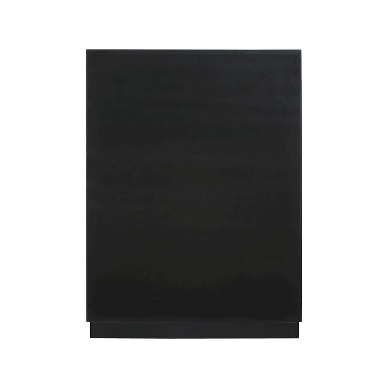 Meridian Furniture Weave Black Chest