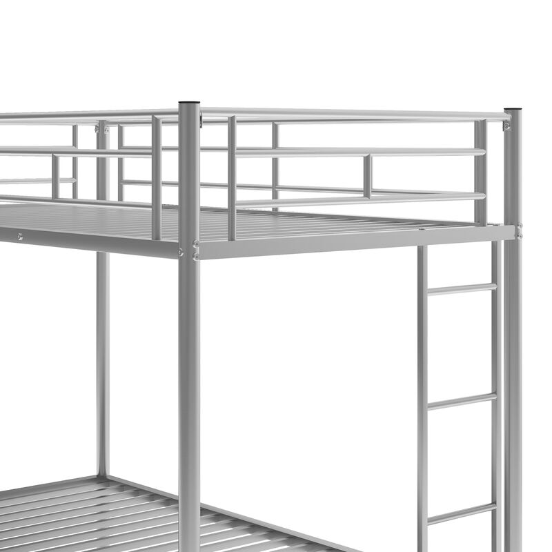 Whisen Twin over Twin Bunk Bed with Trundle