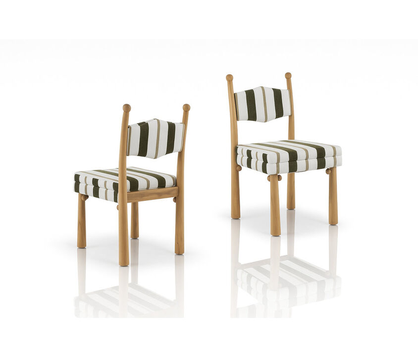 Kenyatta Bol Sant Dining Chair-2PC