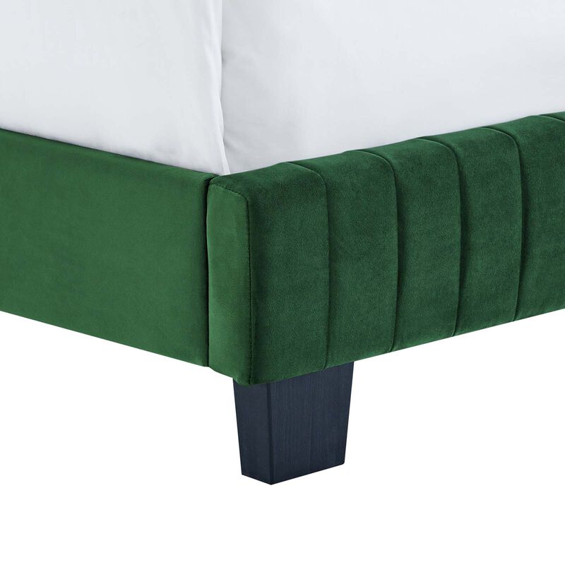 Modway - Celine Channel Tufted Performance Velvet Full Bed image number 3
