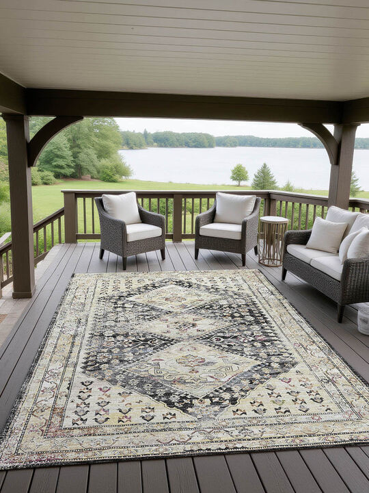 Jericho JC9 Midnight 10' x 14' Rug