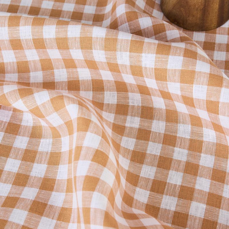 Linen Tablecloth - Gingham Check image number 6