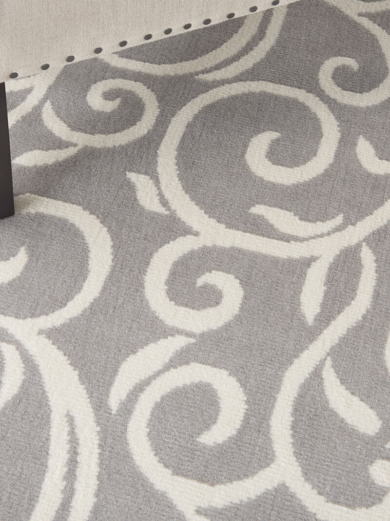 Grafix GRF19 Gray 5'3" x 7'3" Rug