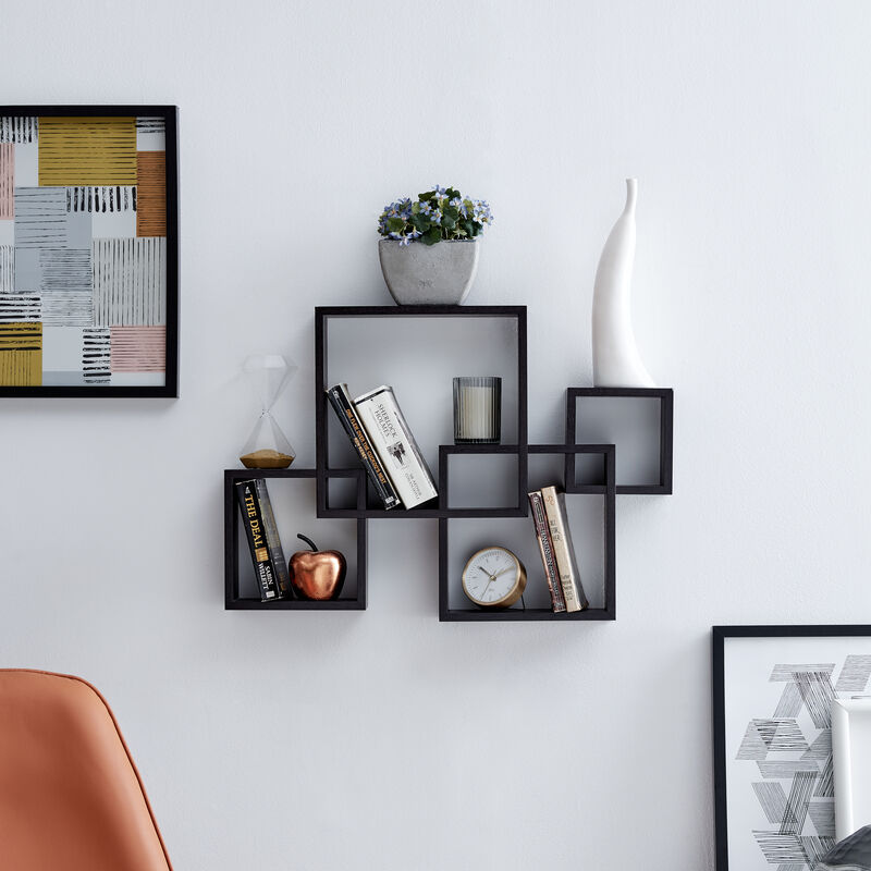 Intersecting Cube Shelves