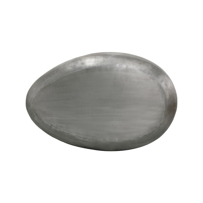 Meridian Furniture Capsule Silver Aluminum Coffee Table