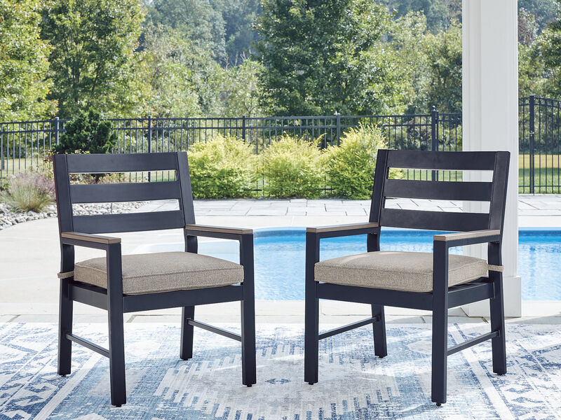 Mabry Shores Outdoor Arm Chair with Cushion (Set of 2) image number 1