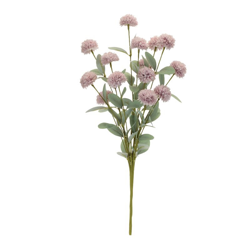 Faux Mini Mum Flower Bushes Set of 4 for Home Displays or DIY Projects