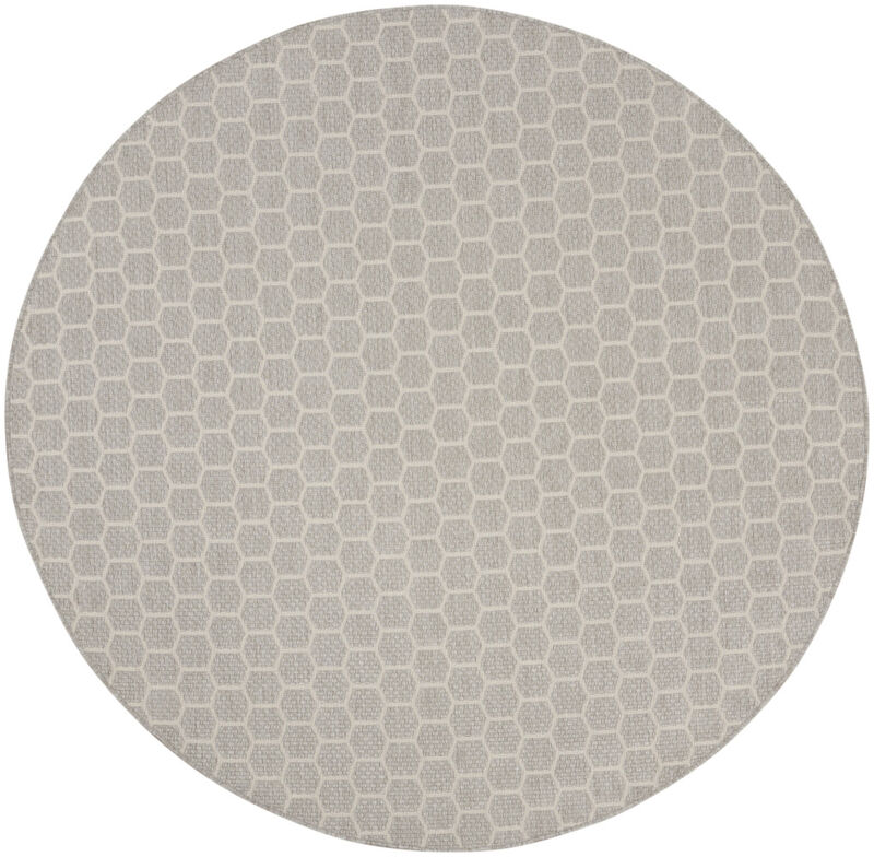 HomeRoots Geometric Indoor Outdoor Area Rug image number 2