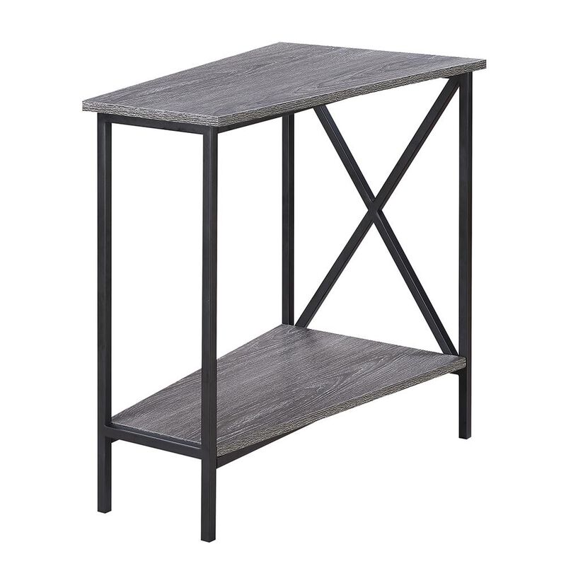 Convience Concept, Inc. Tucson Wedge End Table with Shelf