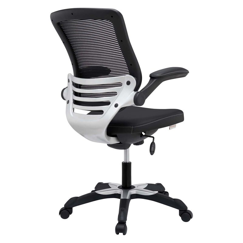 Modway Furniture - Edge Vinyl Office Chair image number 3