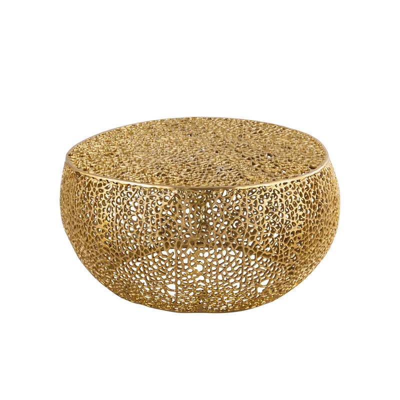Pavressa White Hourglass Coffee Table image number 9