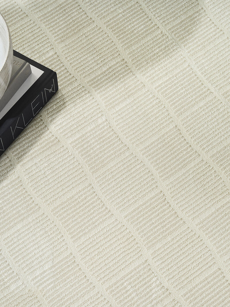 Eco Cycle ECY05 Ivory 6'6" x 9'2" Rug