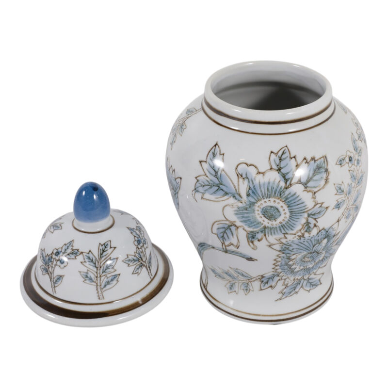 10x6" Floral Temple Jar image number 4