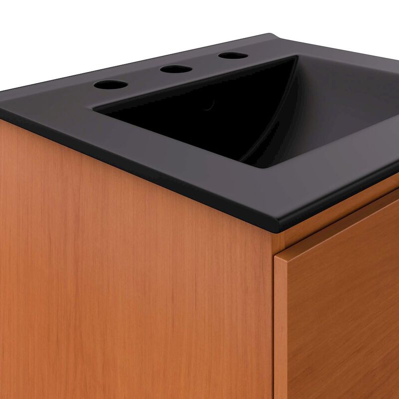 Scenic 18" Wall-Mount Bathroom Vanity image number 6