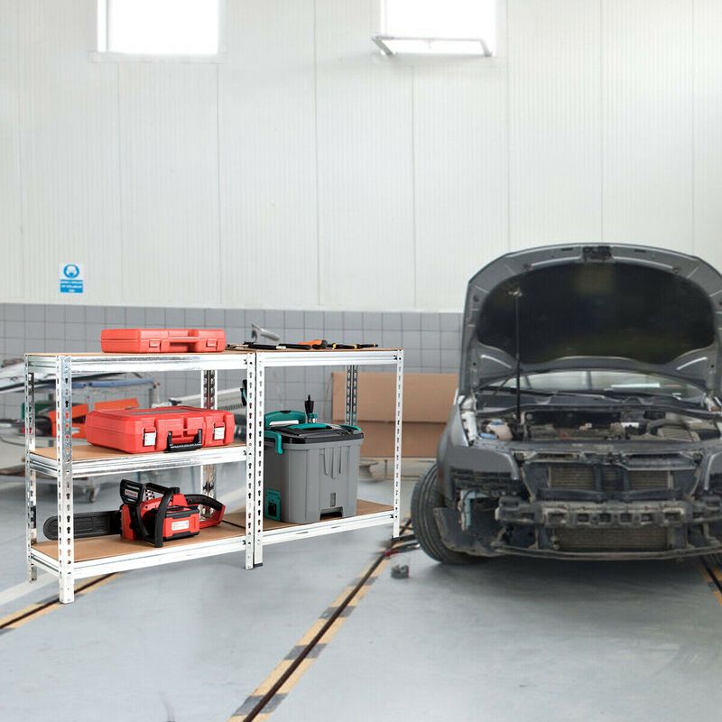 5-Tier Steel Shelving Unit Storage Shelves Heavy Duty Storage Rack