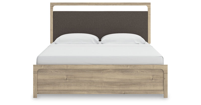 Hollymount King Upholstered Panel Bed image number 1