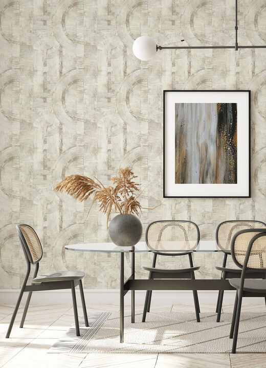 Abe Bone Geo Wallpaper (Set of 2)