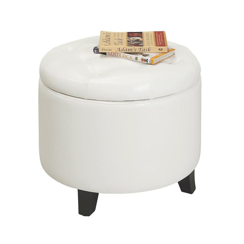 Convience Concept, Inc. Designs4Comfort Round Storage Ottoman