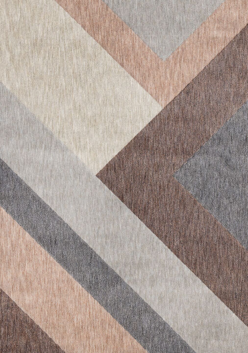HomeRoots Geometric Area Rug