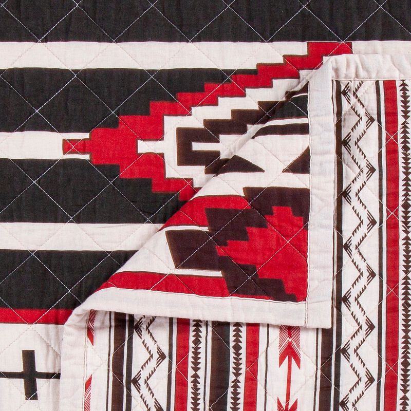 Cortez King Reversible Quilt Set image number 3